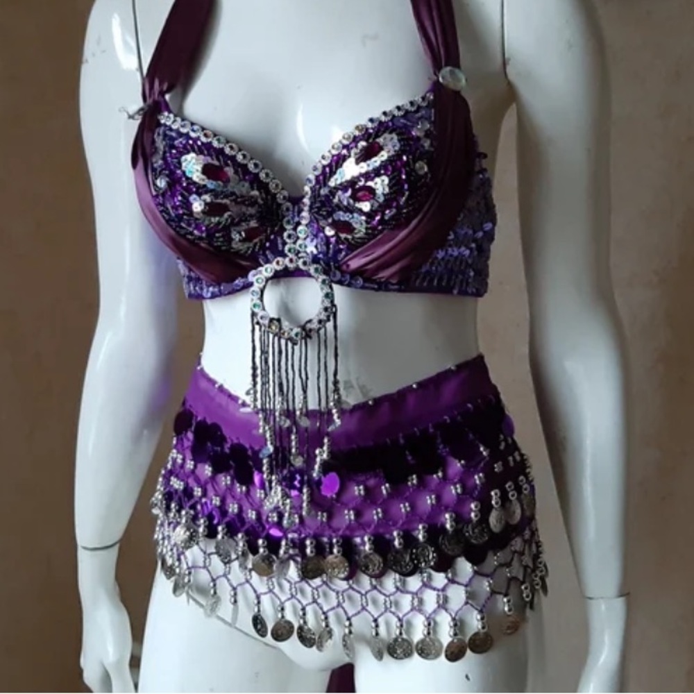 Bejewled Tie Bra Top
